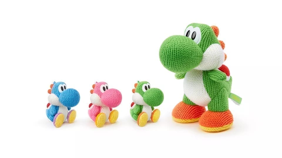 megayarn yoshi amiibo