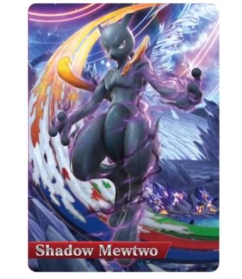 Shadow Mewtwo Amiibo Card