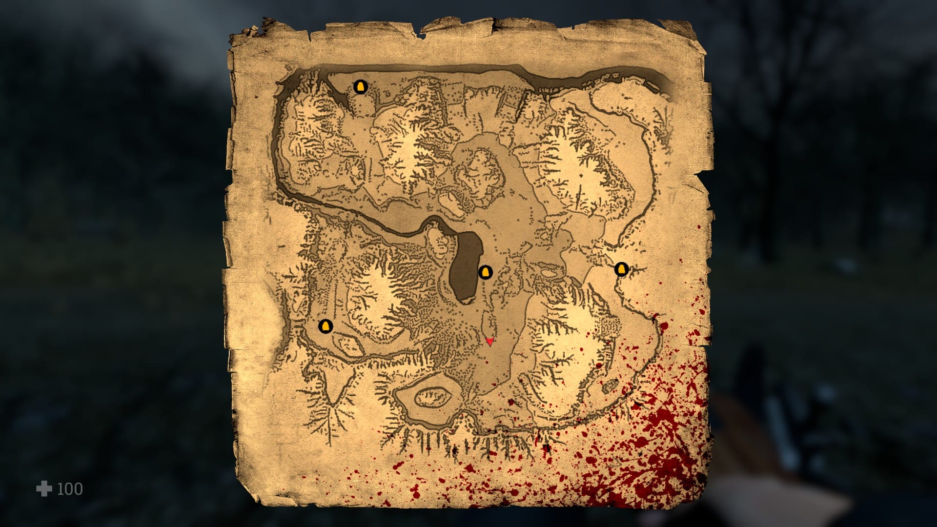 The map, from Witch Hunt.