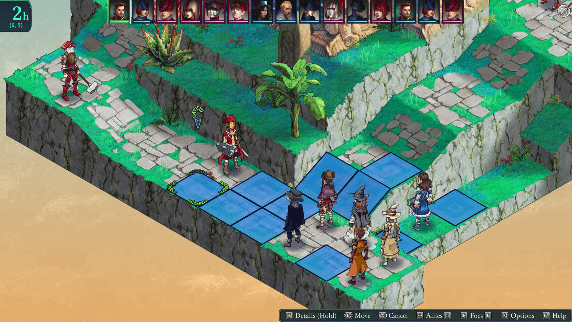 Fell Seal: Arbiter's Mark,Combat grid
