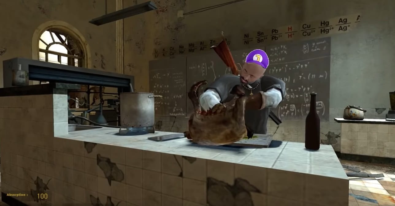 Waluigi Half Life