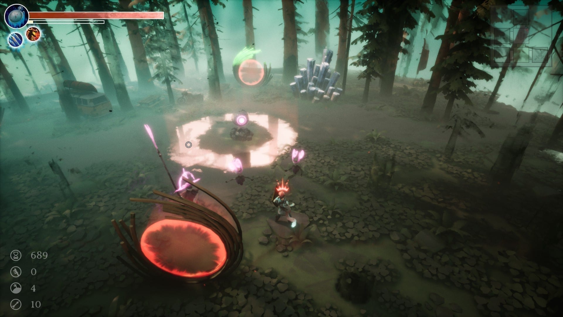 A combat Arena in stage 4