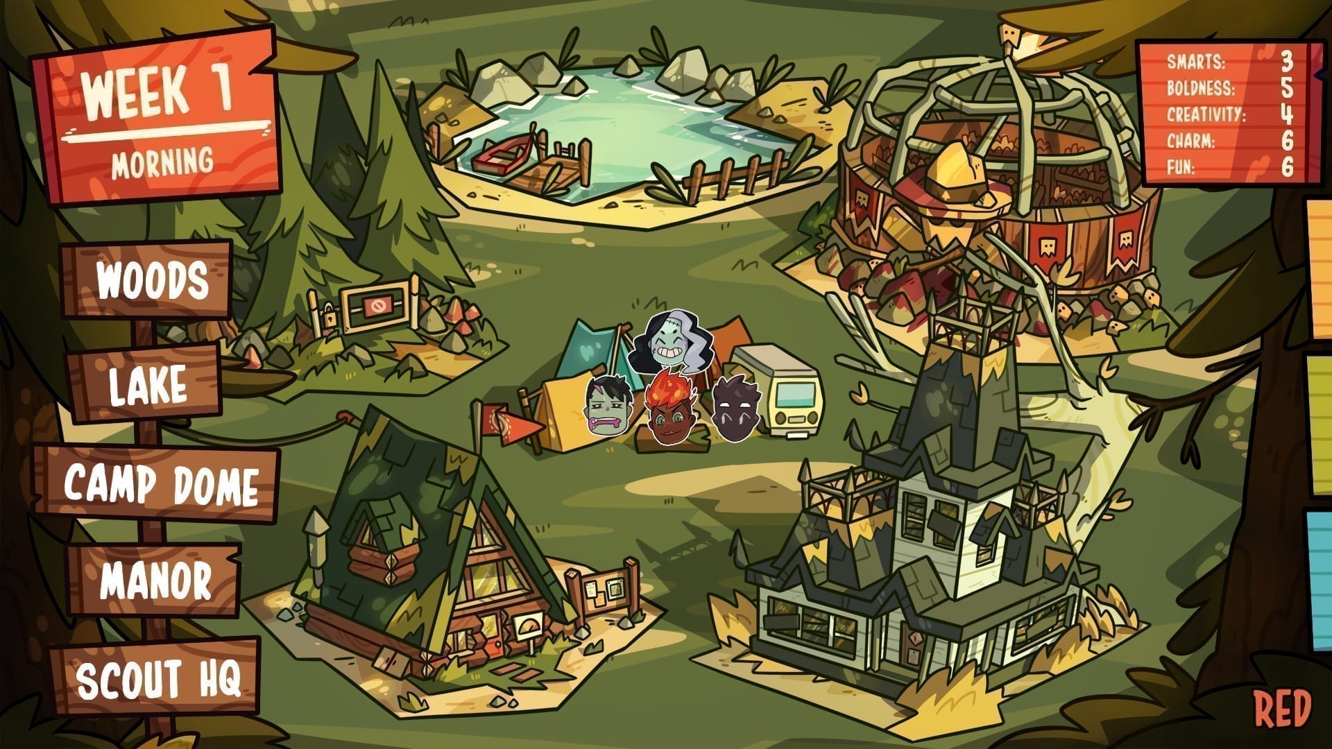 Monster Camp - Camp
