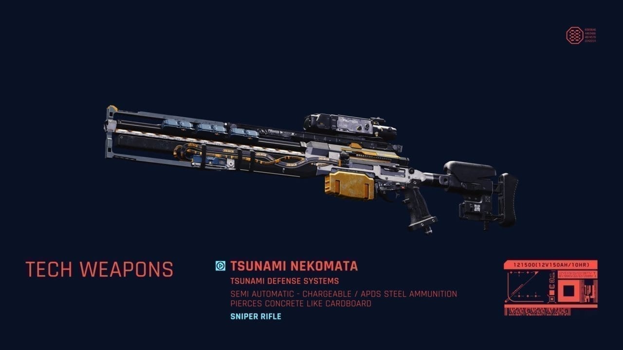 Cyberpunk techweapons
