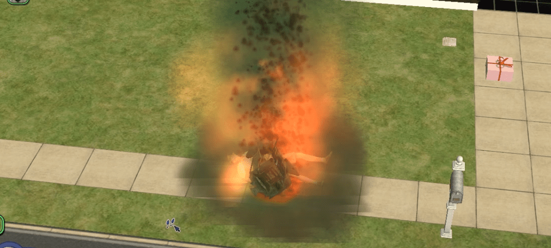 Death By Satellite The Sims 2