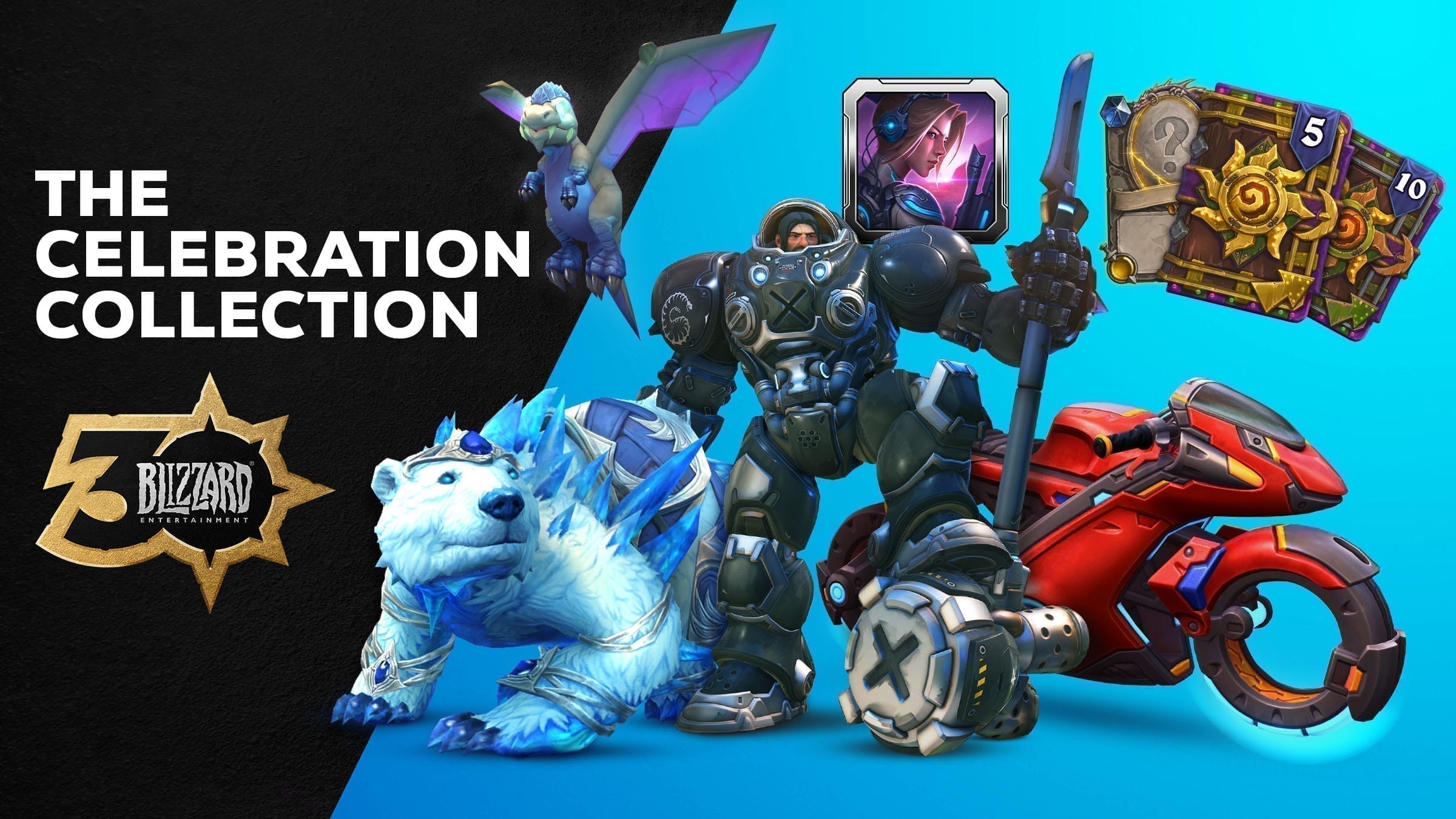 Bundles for this celebration will include goodies from a range of Blizzard games