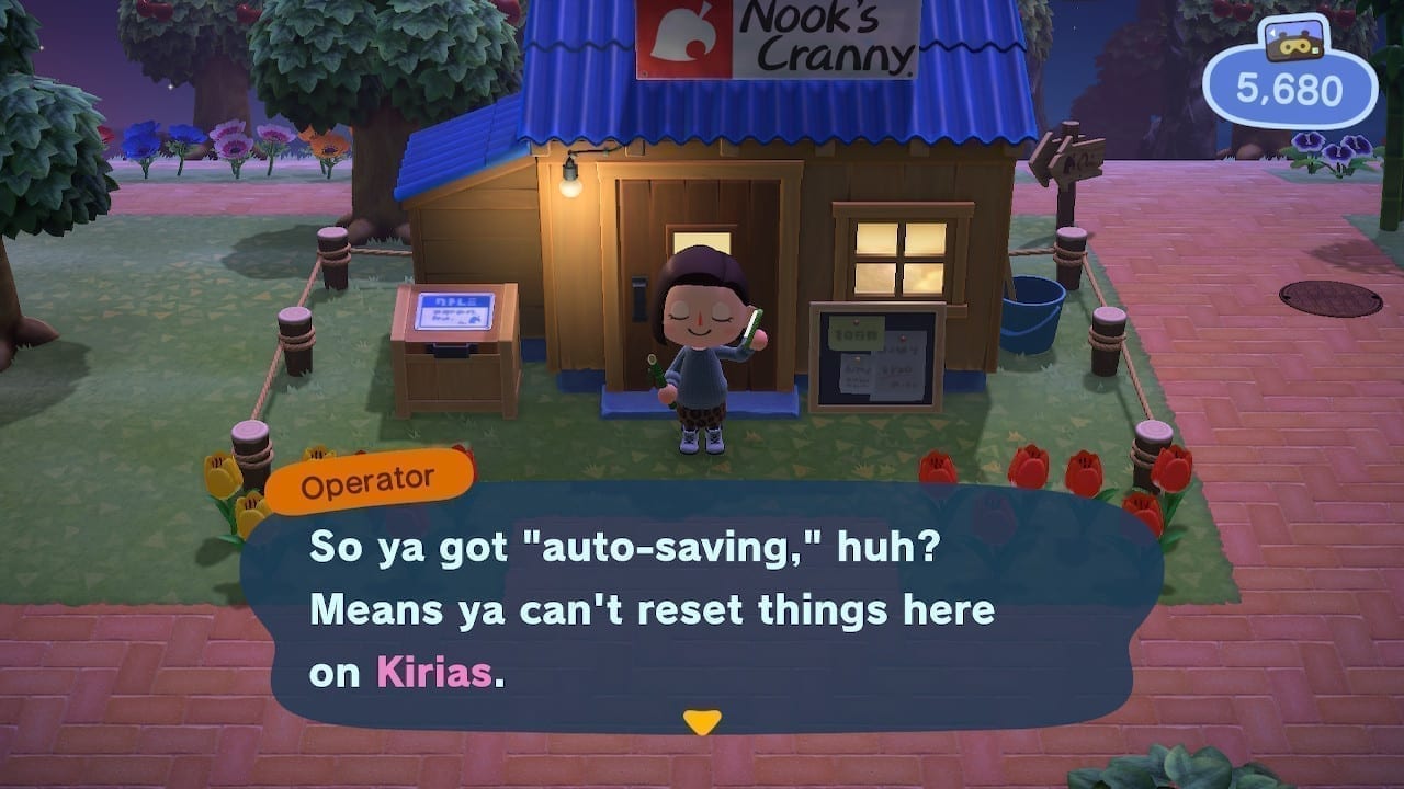 Mr Resetti previously only appeared as a voice in New Horizons