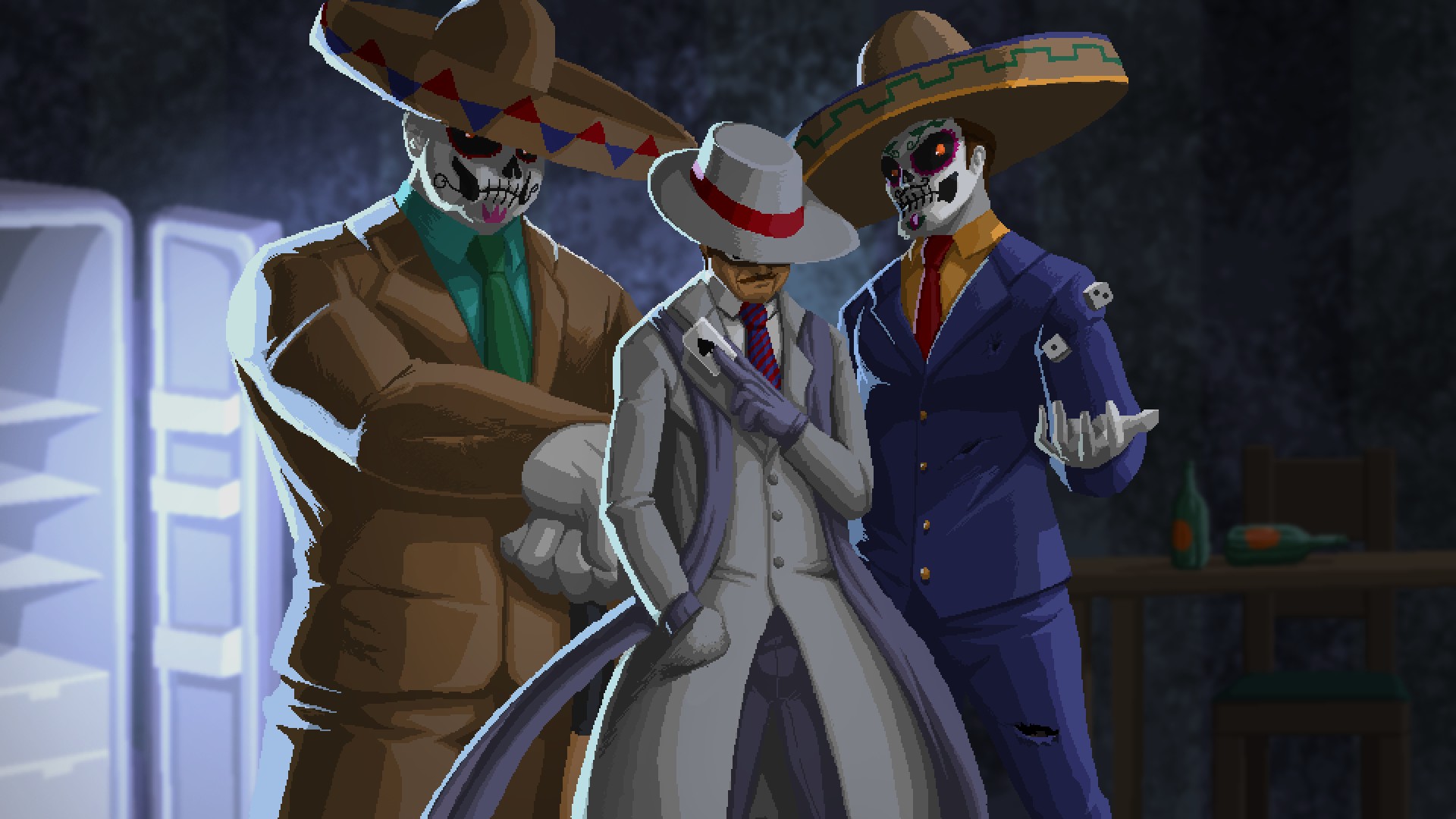 Charlie Two Angels and his goons