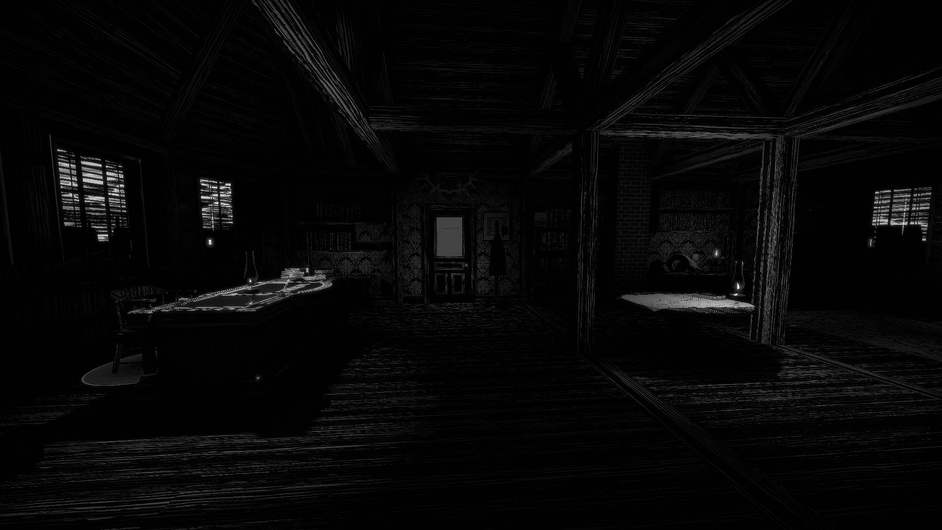 The dark detective office