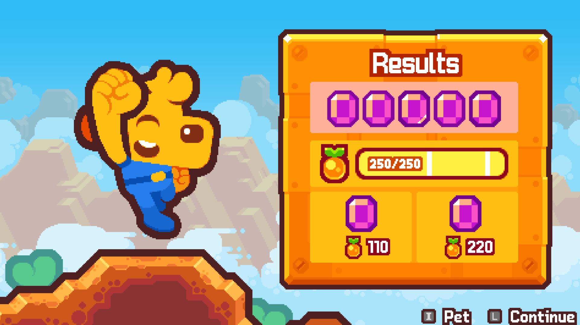 level complete