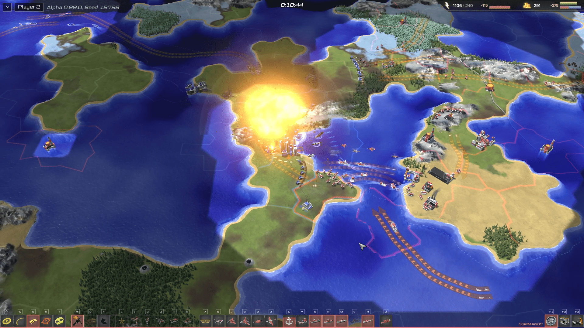 Rocket Explosion
