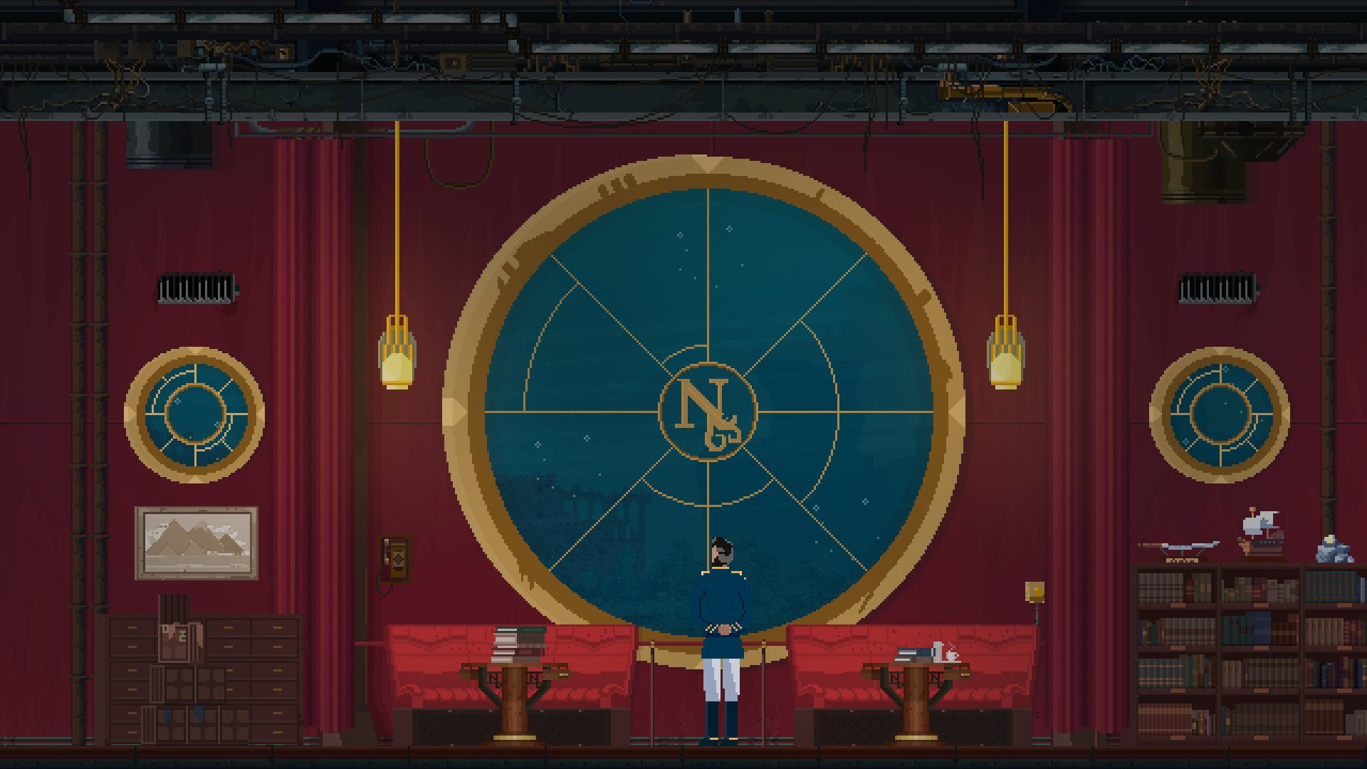 A screenshot from Verne: The Shape of Fantasy