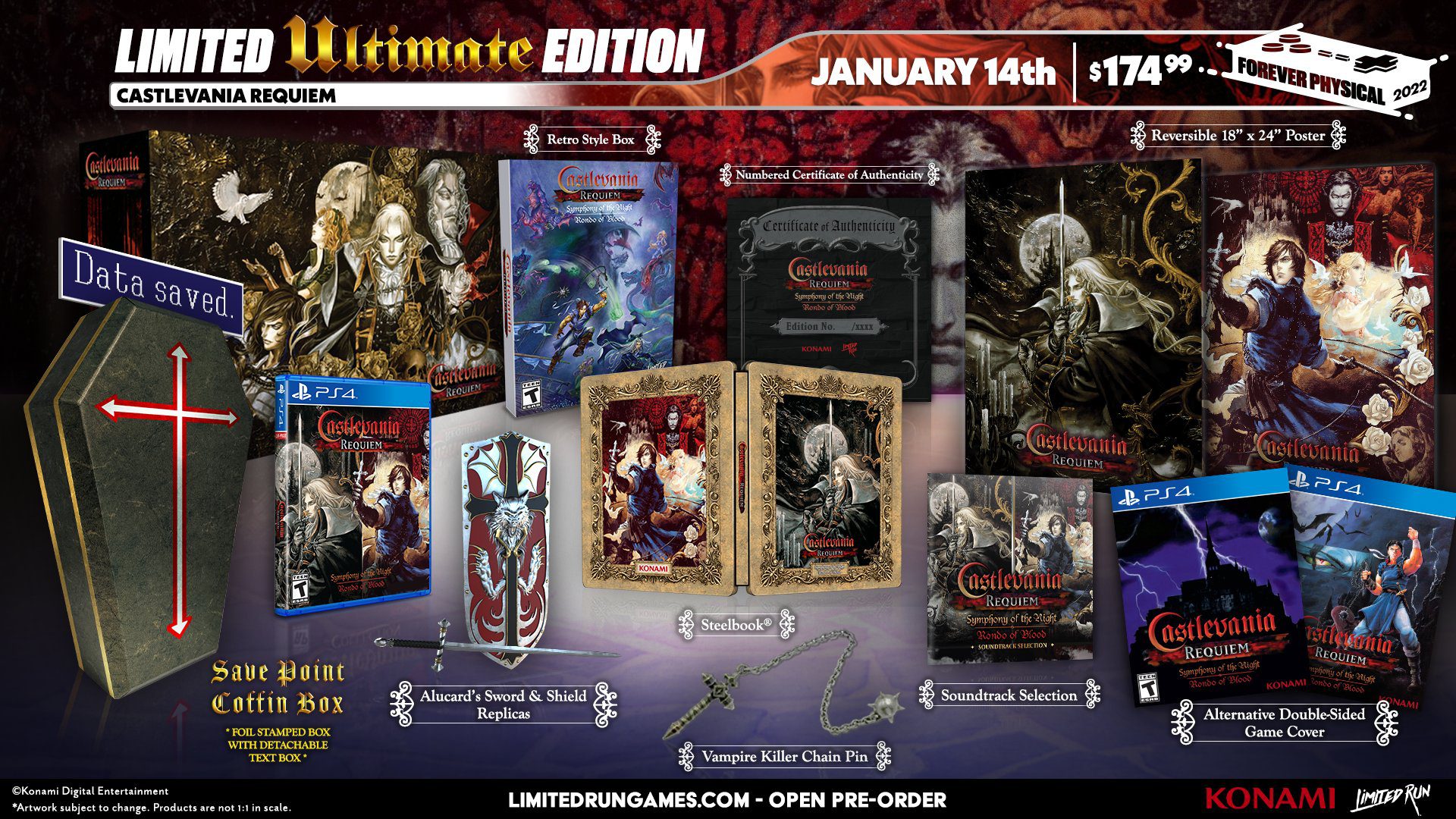 Limited Run Games Castlevania Requiem Ultimate Edition