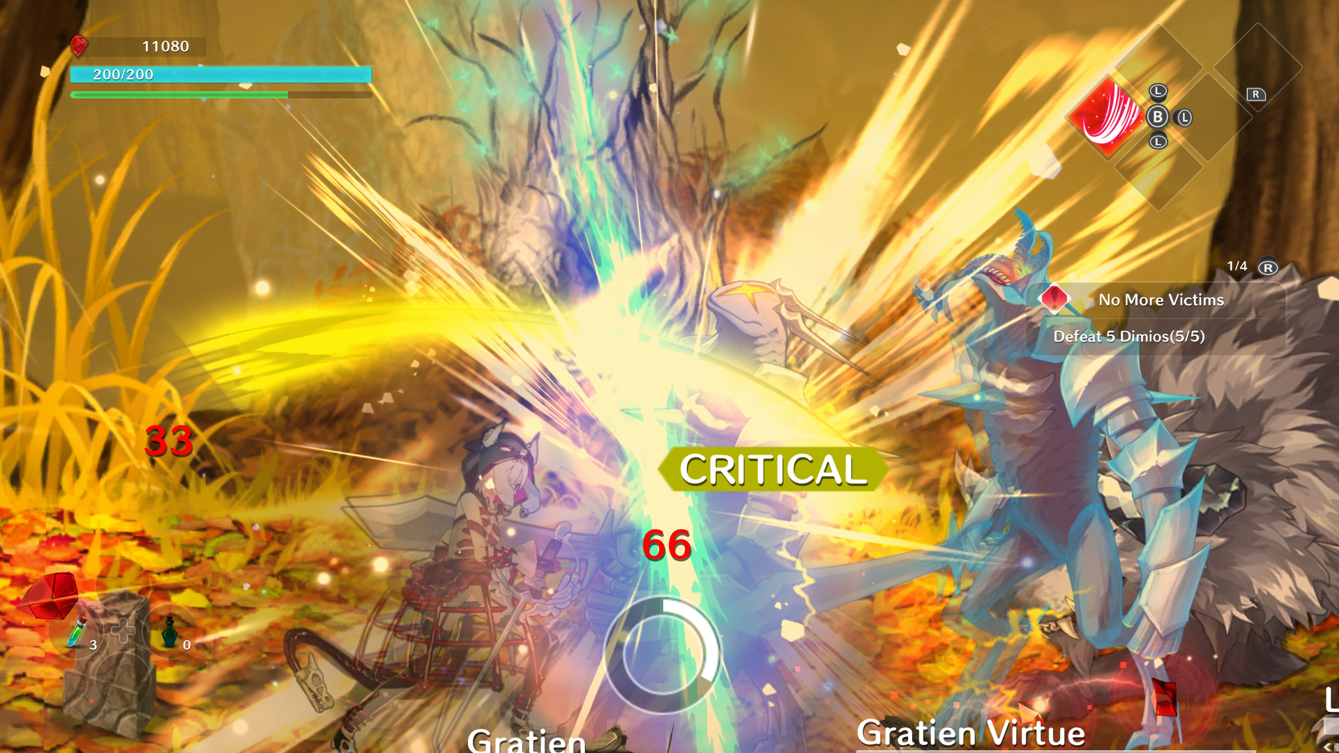 Combat both looks and feels super satisfying, especially when you get counterattacks off Combat both looks and feels super satisfying, especially when you get counterattacks off
