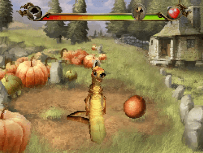This game's version of the Niffler at Hagrid's pumpkin patch