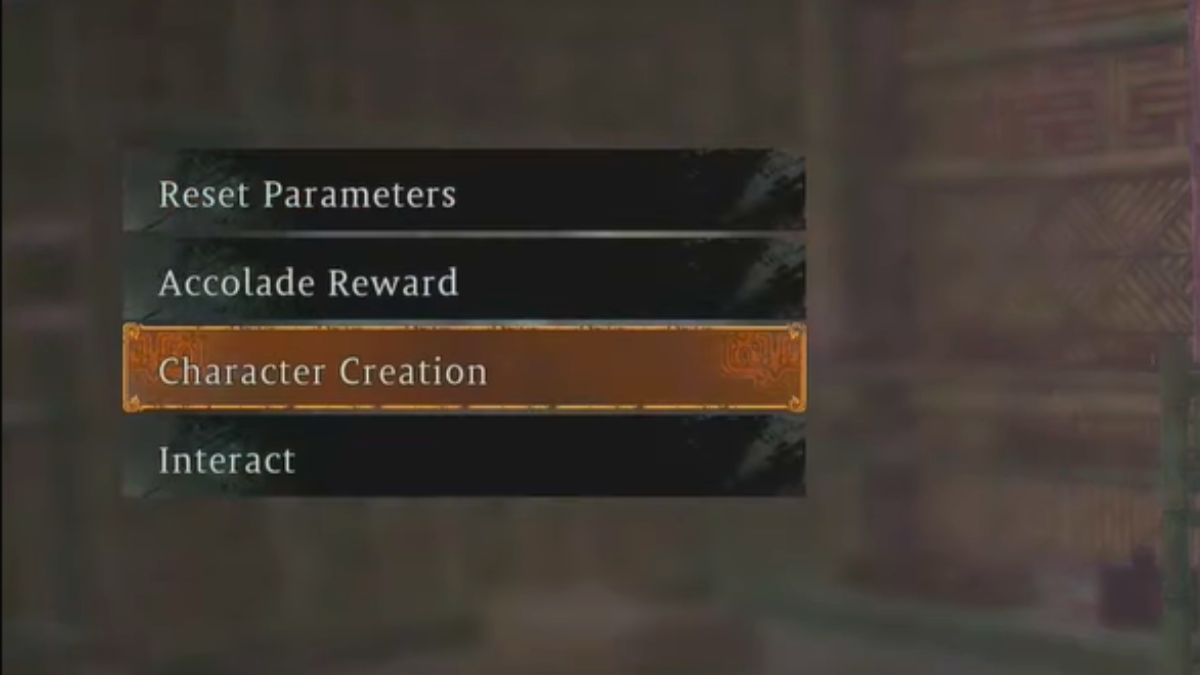 Character Creation