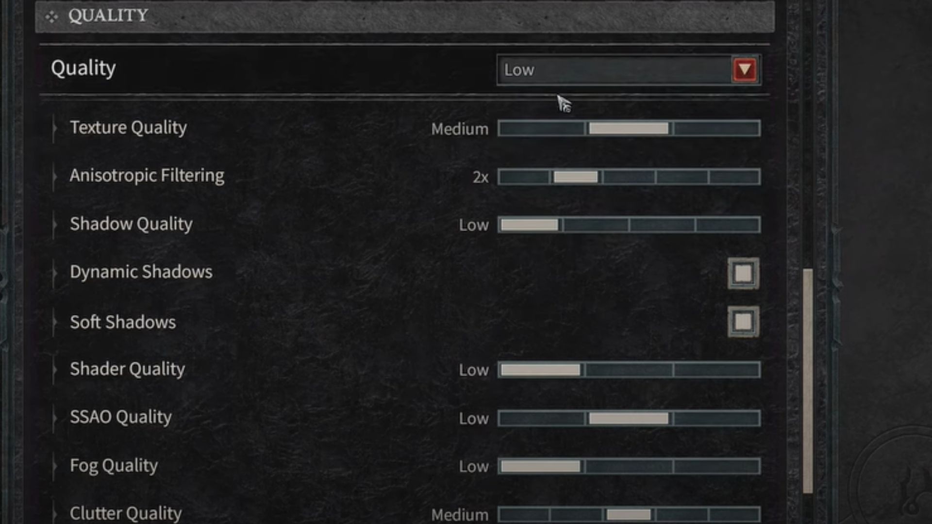 Diablo 4 graphic Settings Diablo 4 graphic Settings