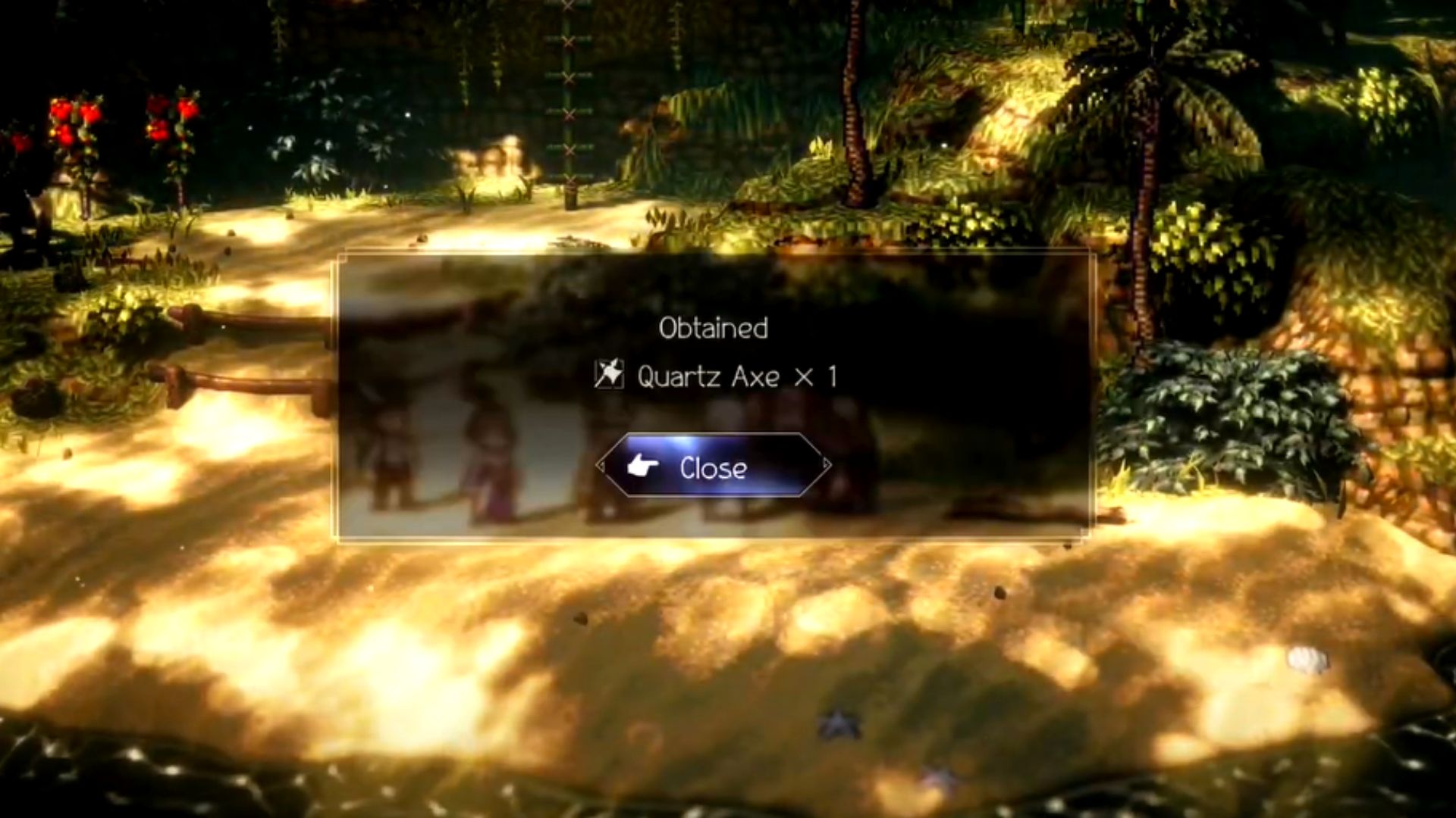Octopath Traveler 2 Quartz Axe