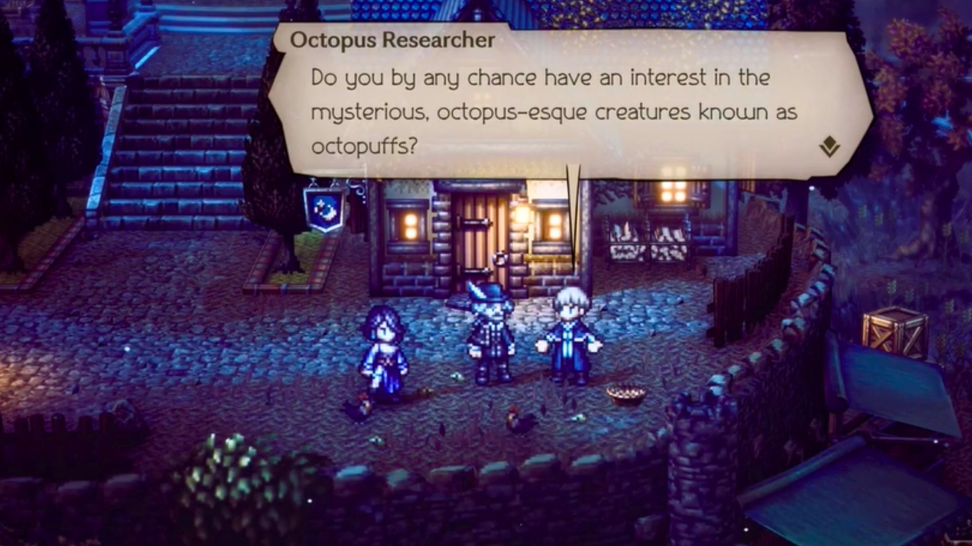 Octopath Traveler 2 Will research for Money