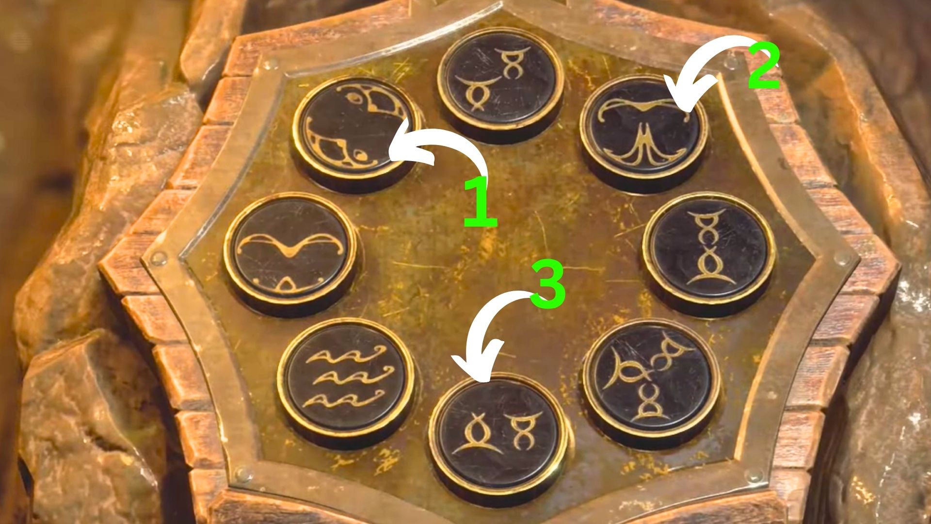 RE4 Remake Large shrine Stone dias solution