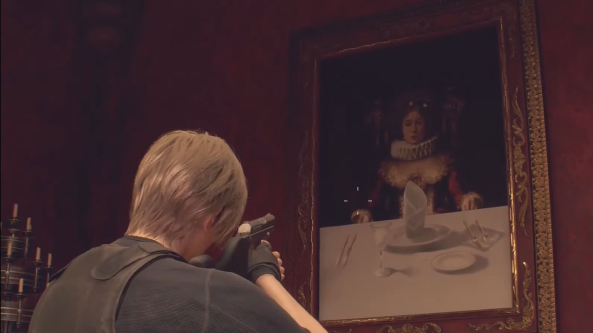 RE4 Remake woman portrait RE4 Remake woman portrait