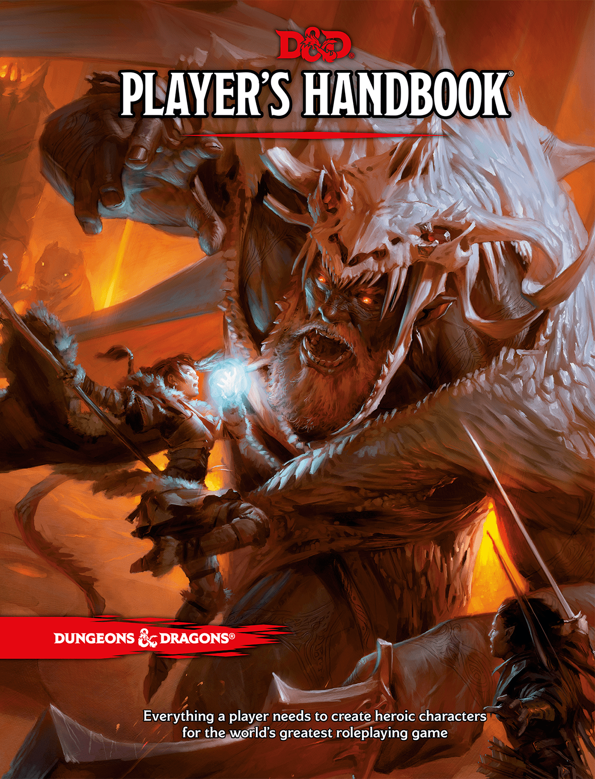 SYWTLPDnD02 The Cover of the 5th Edition Player's Handbook for "Dungeons & Dragons"