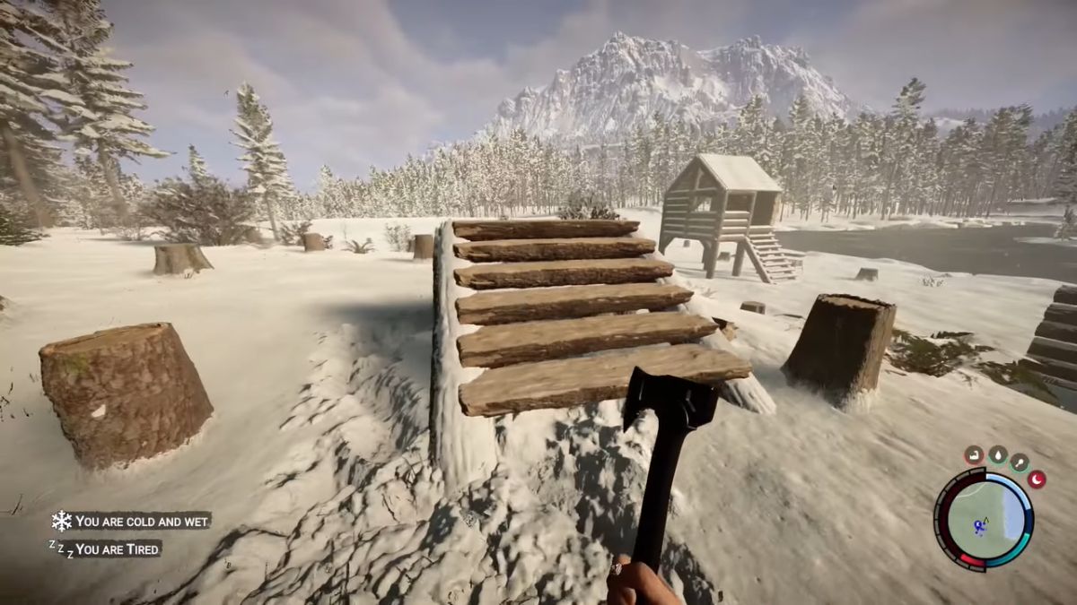 Stairs completed