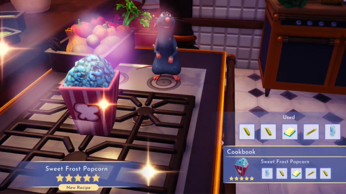 Sweet Frost Popcorn Dish