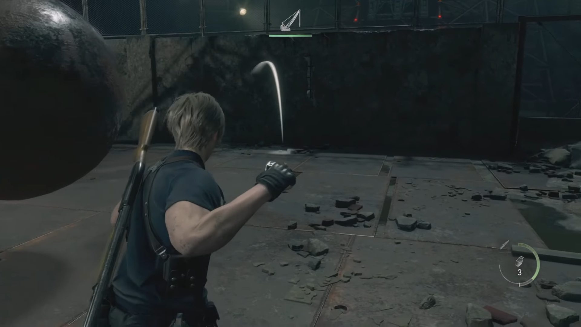 Resident Evil 4 Remake wrecking ball Resident Evil 4 Remake wrecking ball
