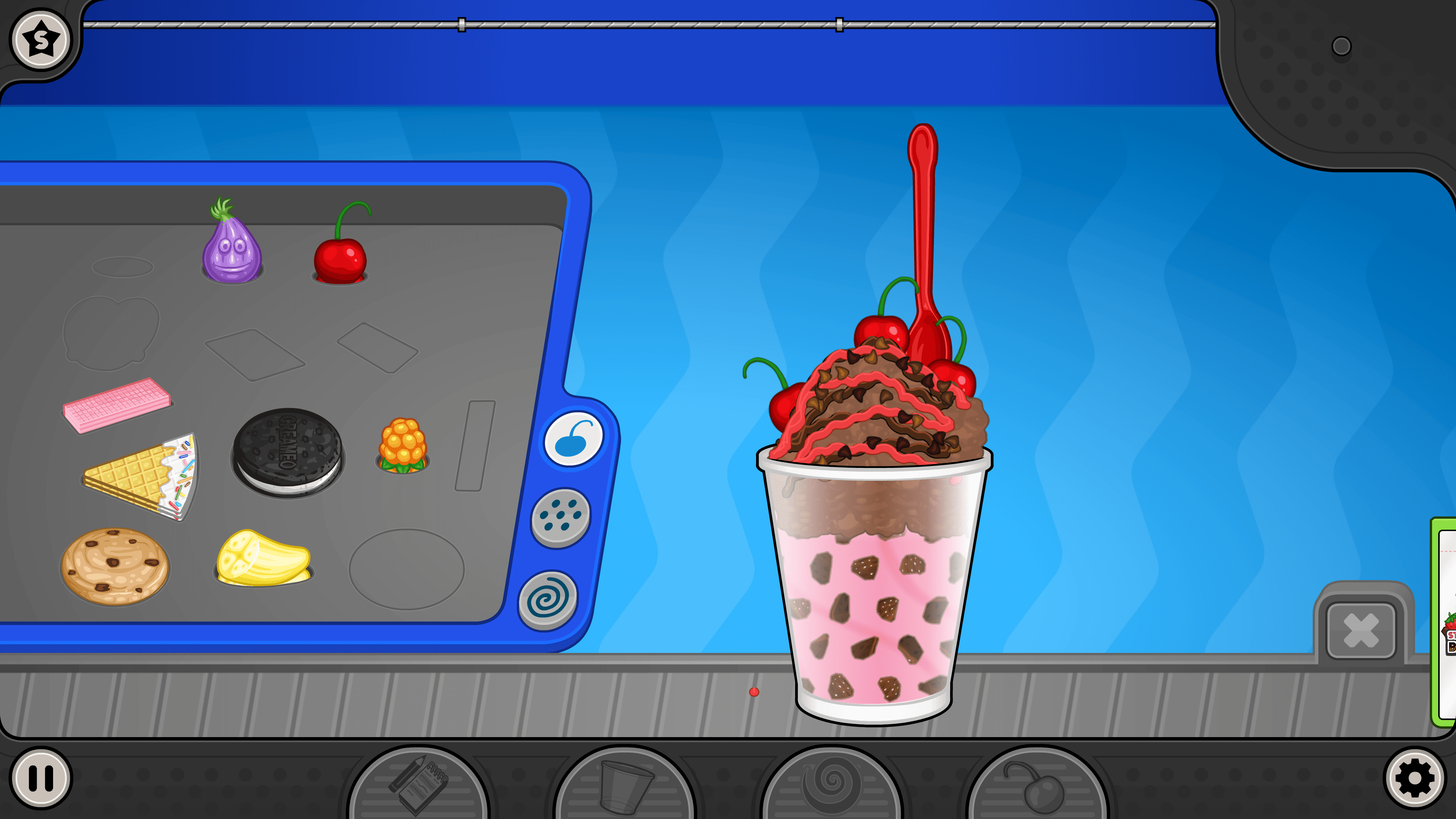 Papa's Freezeria Deluxe screenshot