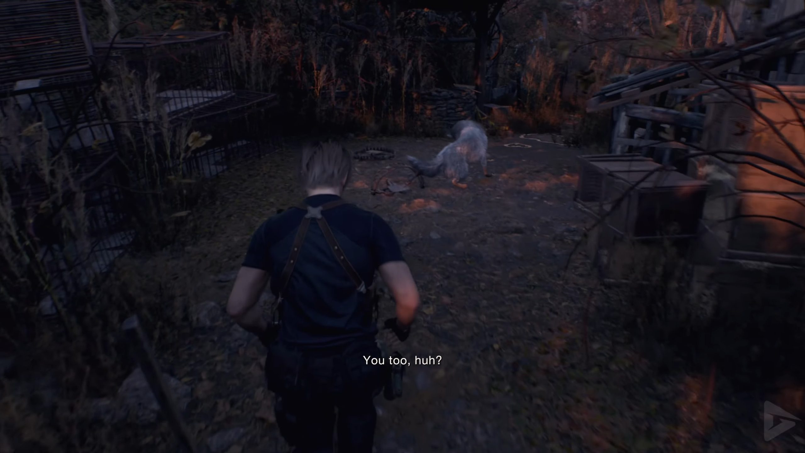 Resident Evil 4 Remake dog