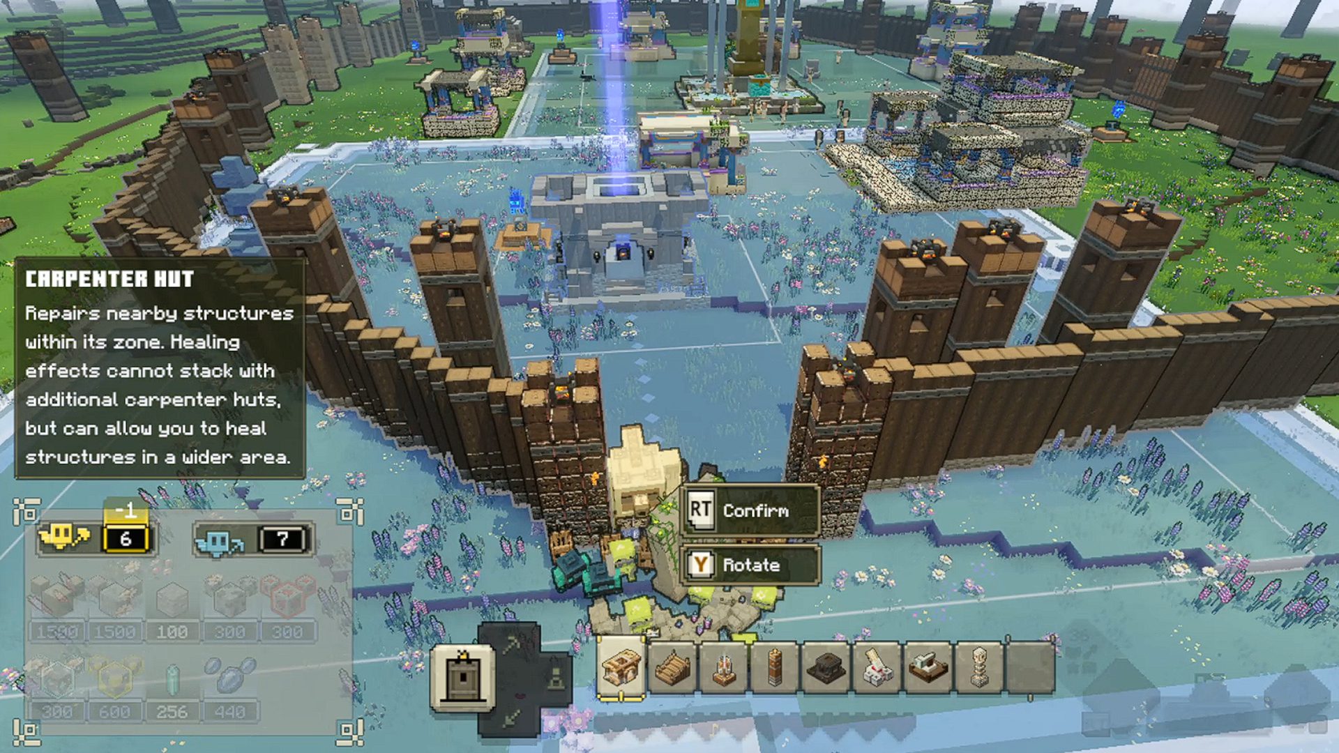 Minecraft Legends Carpenter Hut