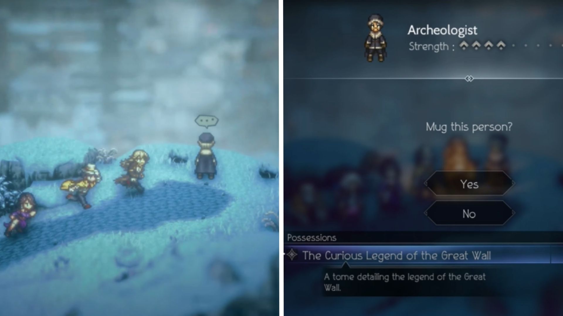 Octopath Traveler 2 Archeologist