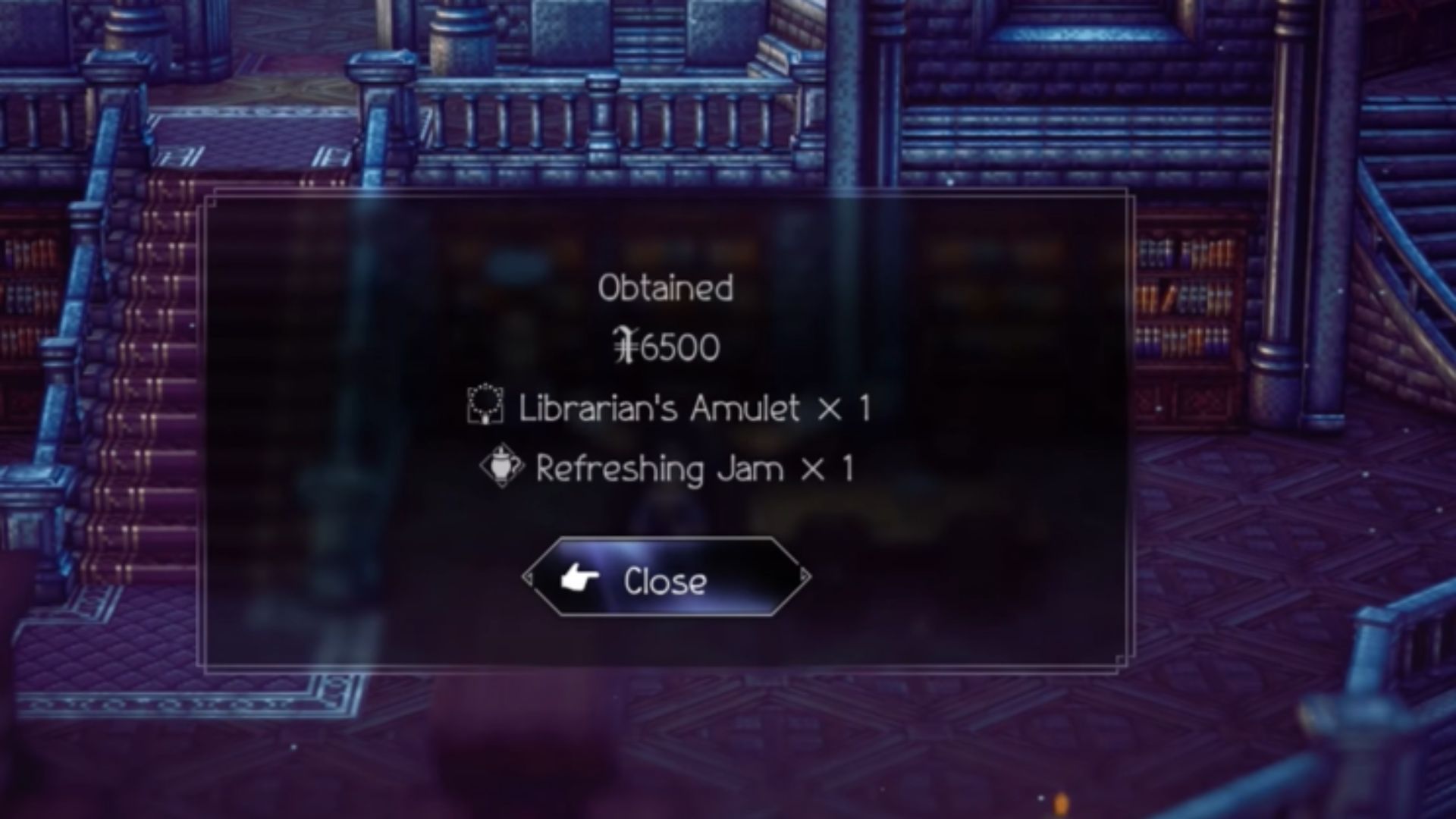 Octopath Traveler 2 Librarians Amulet