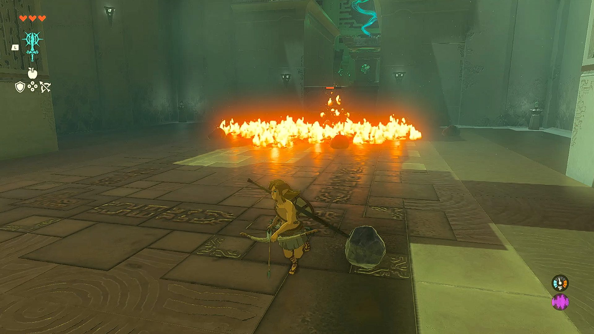 Zelda Tears of the Kingdom In Isa Shrine Soldier Construct