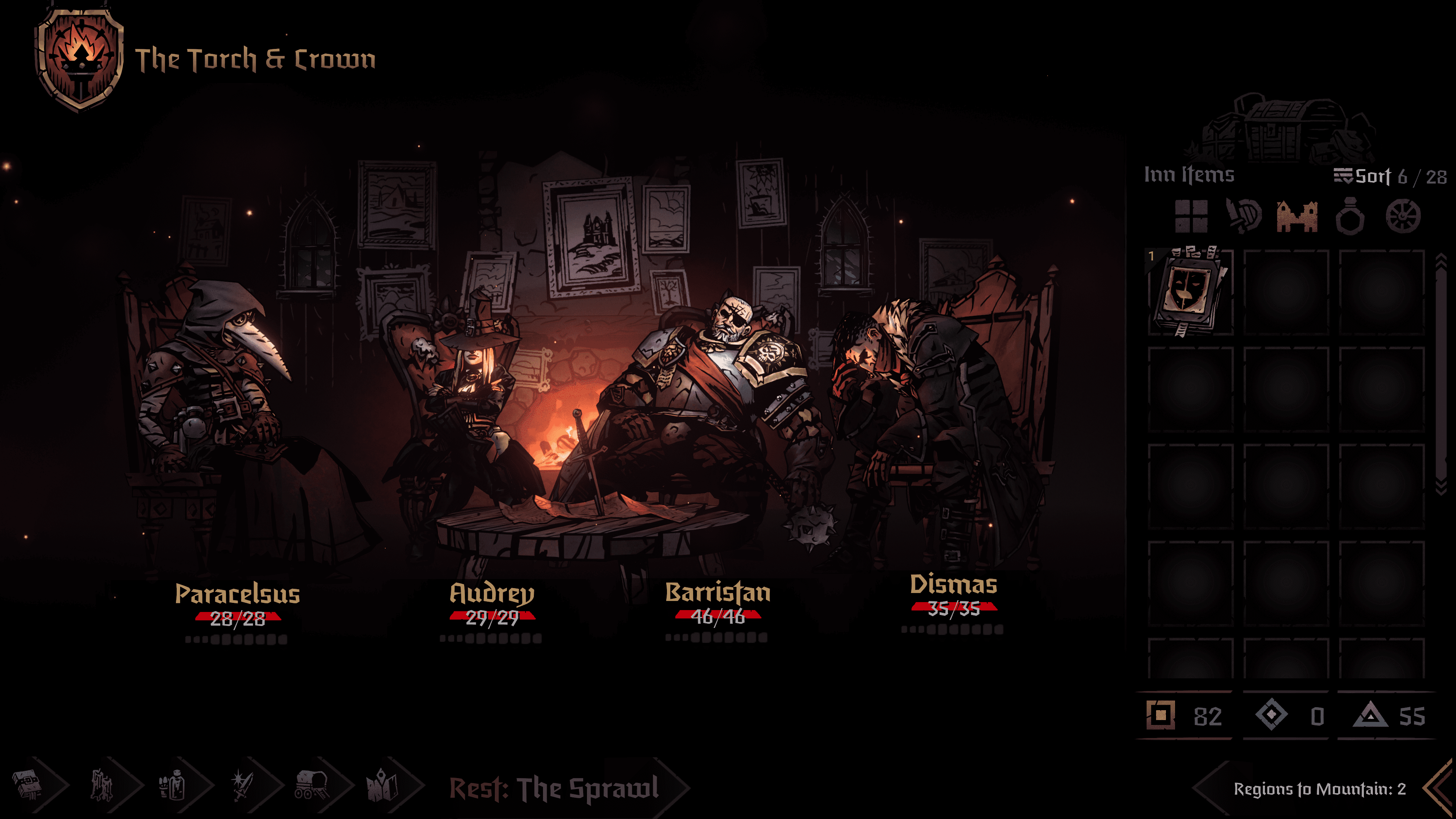 darkest dungeon 2 inn resting