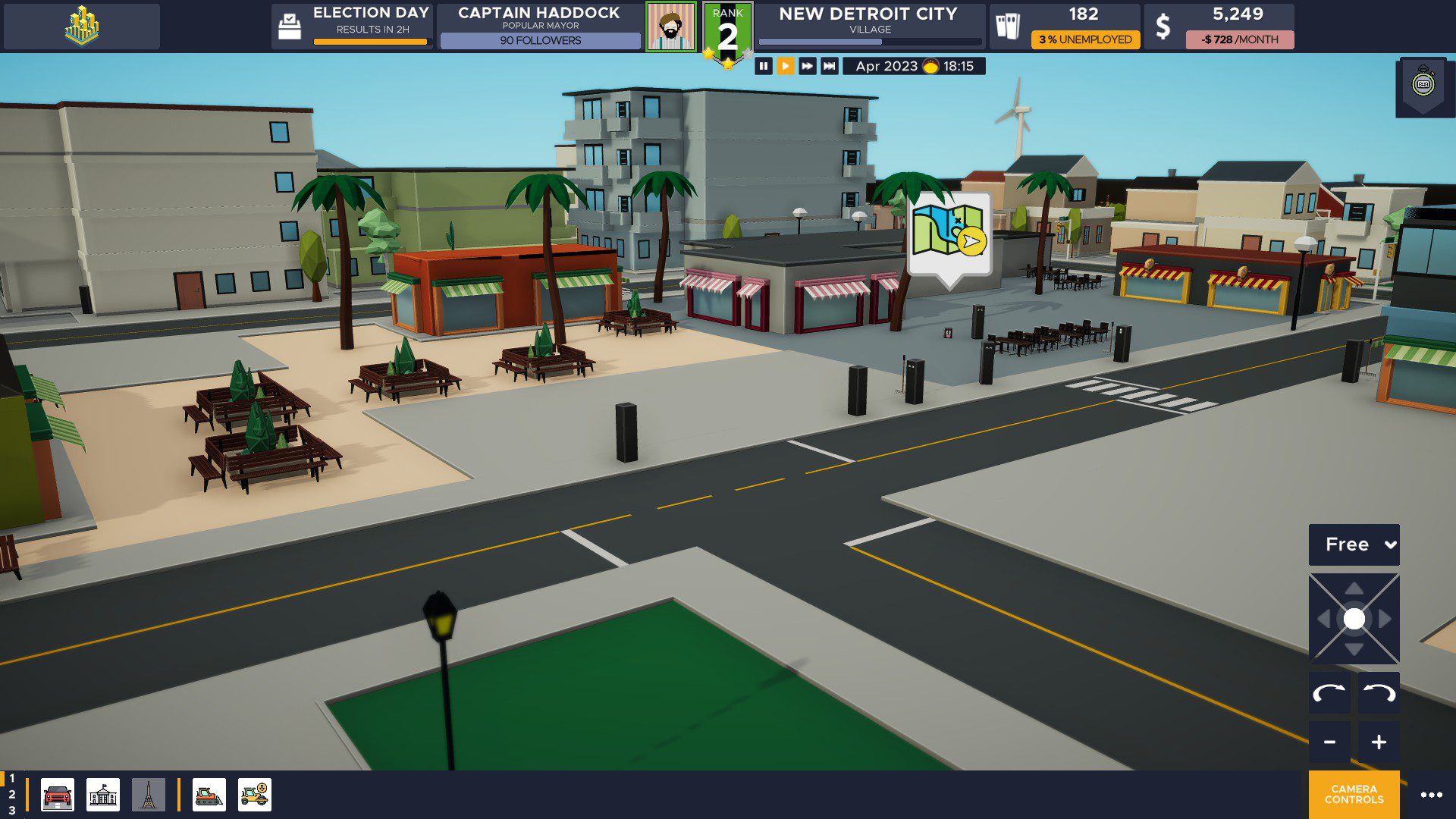 Street view from Silicon City