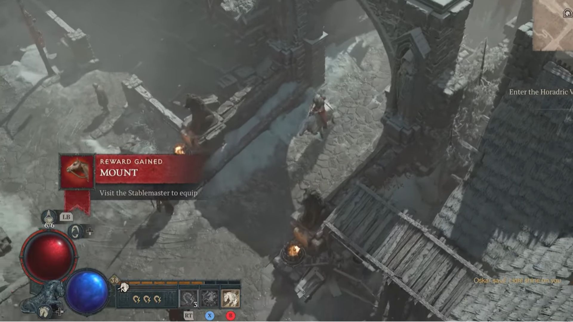 Diablo 4 Mount Obtained