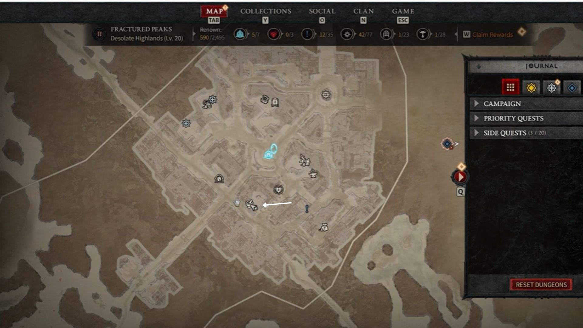 Diablo 4 Diablo 4 map