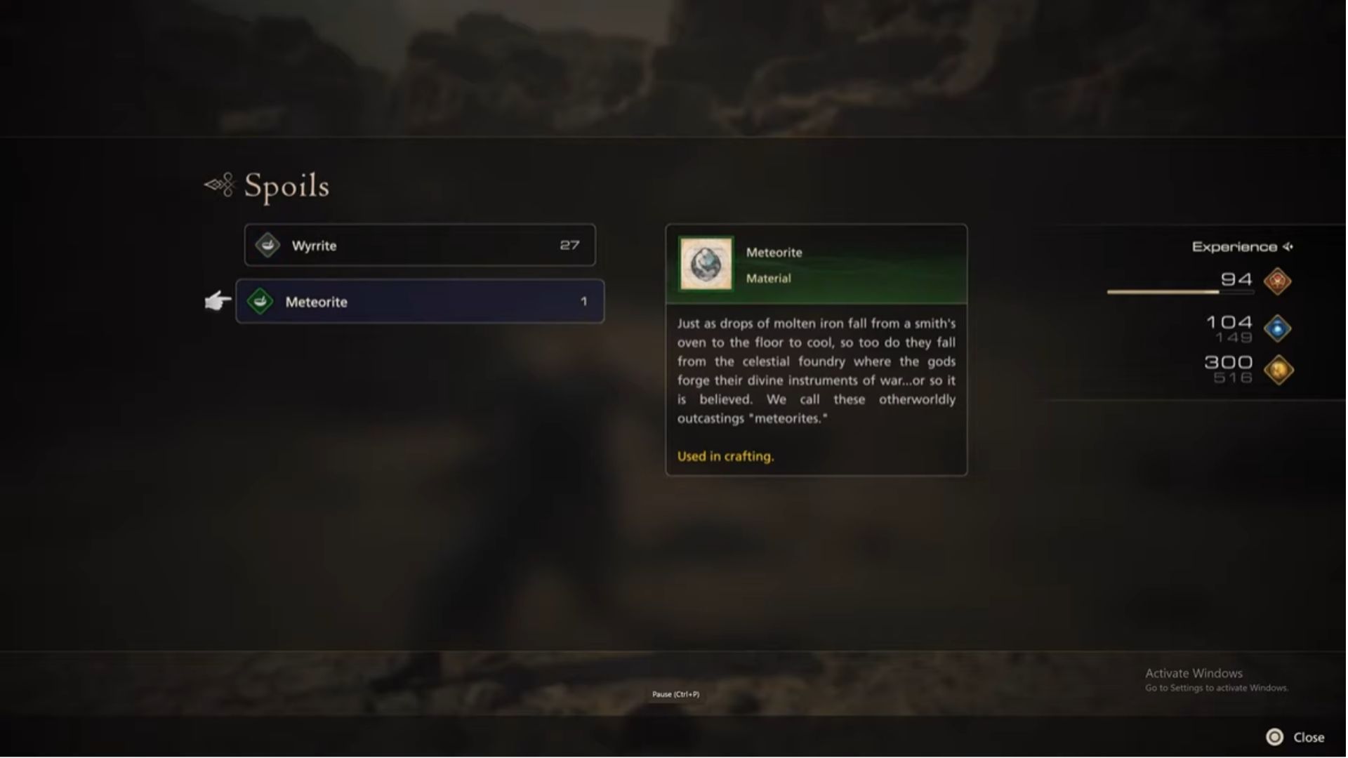 Final Fantasy 16 Meteorite