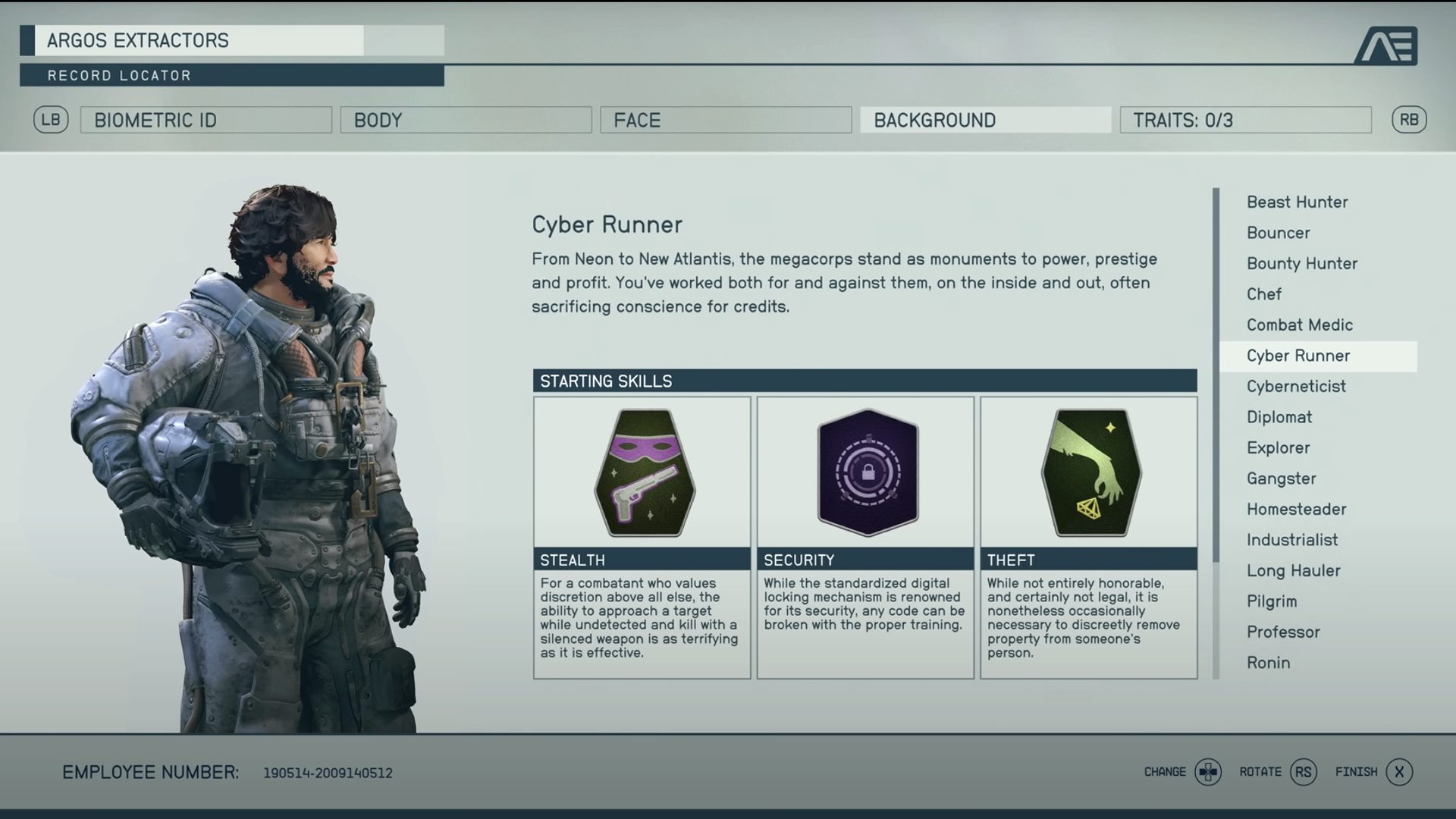 Starfield Character Creation Starfield Character Creation