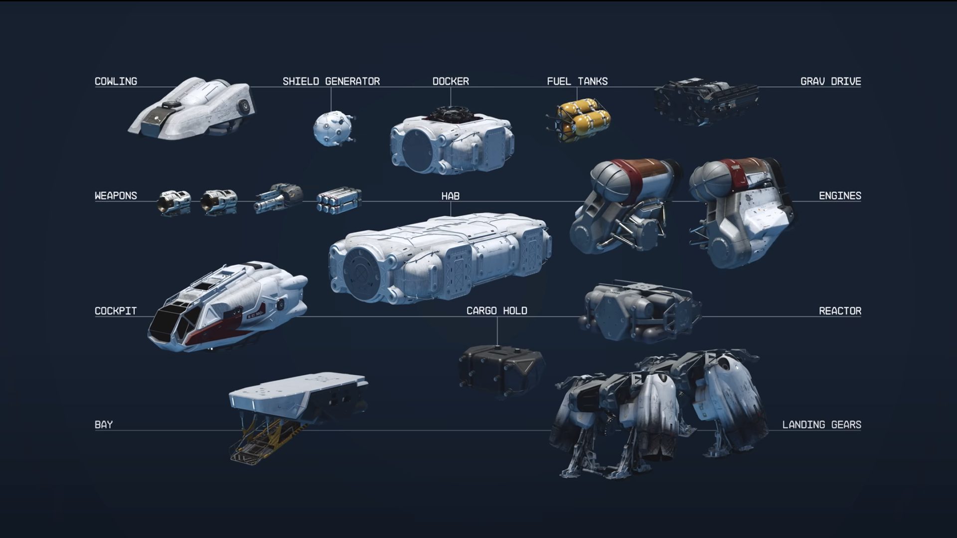 Starfield Ships Starfield Ships