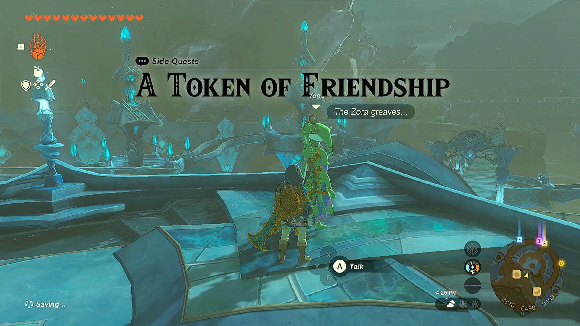 Zelda Tears of the Kingdom A Token Of Friendship