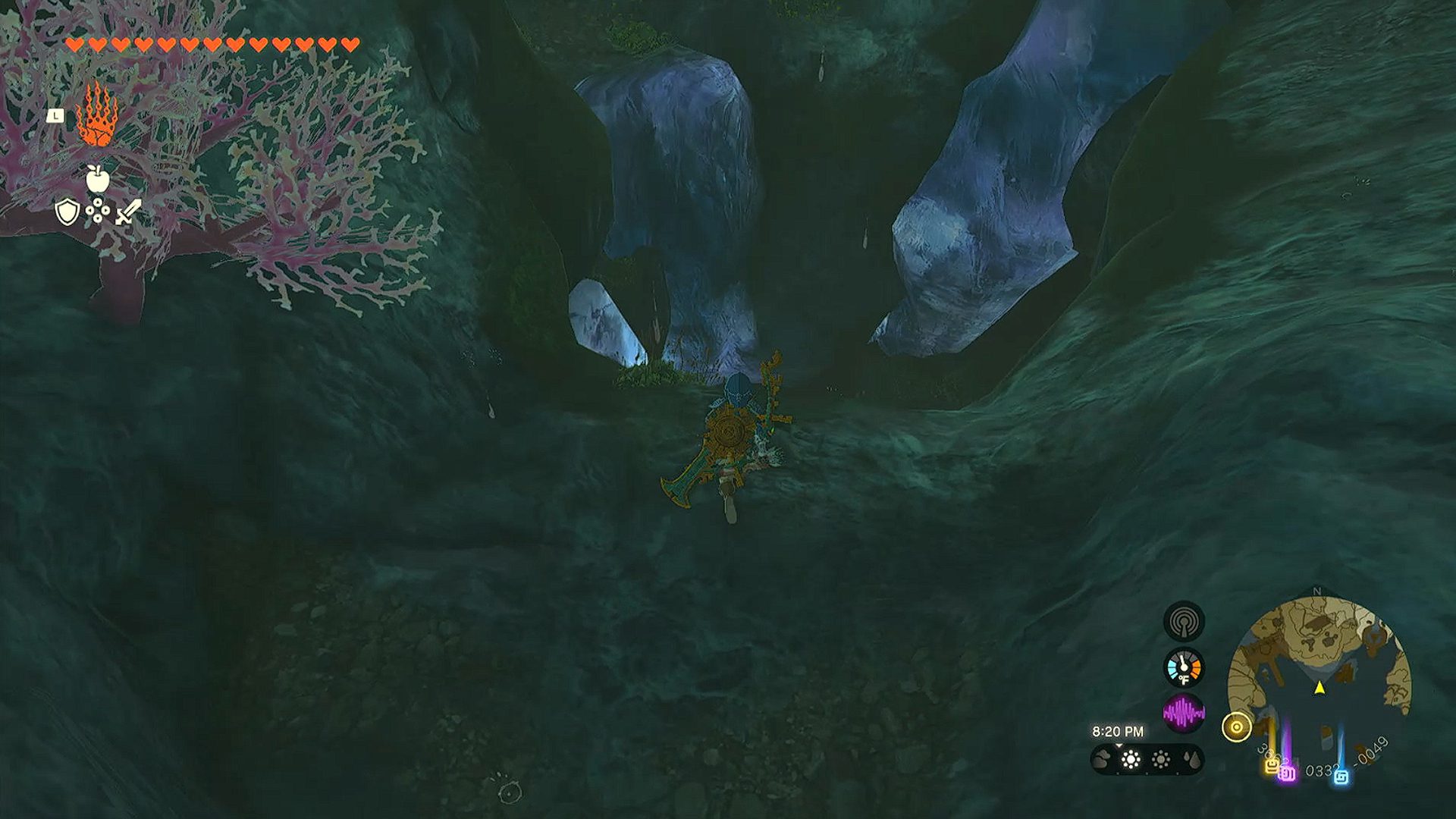 Zelda Tears of the Kingdom Ancient Zora Waterworks Hole