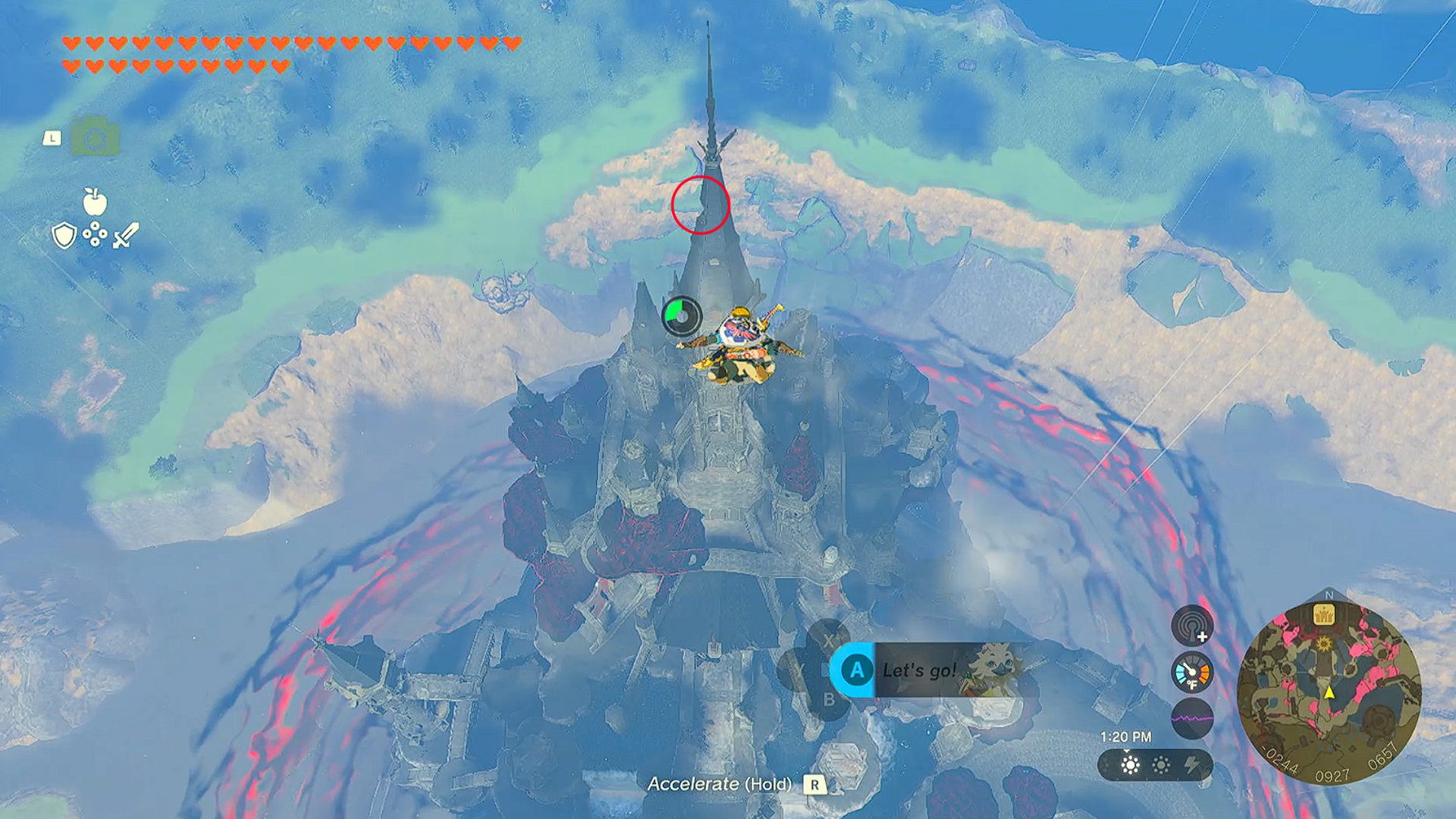 Zelda Tears of the Kingdom Dusk Bow Location