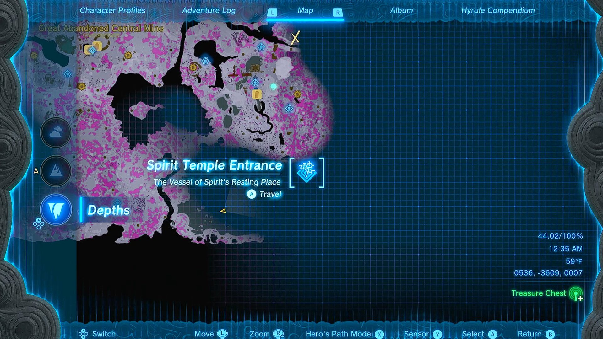 Zelda Tears of the Kingdom Spirit Temple Location Zelda Tears of the Kingdom Spirit Temple Location