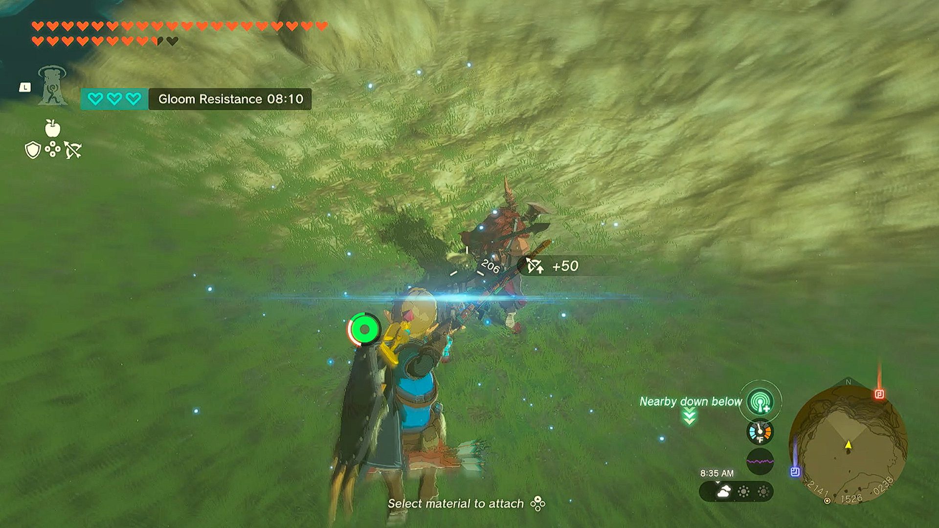 Zelda Tears of the Kingdom Using Ancient Blade Zelda Tears of the Kingdom Using Ancient Blade
