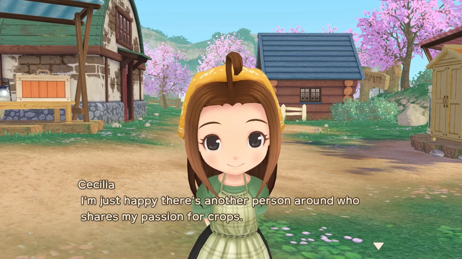 Cecelia from Story of Seasons a Wonderful Life
