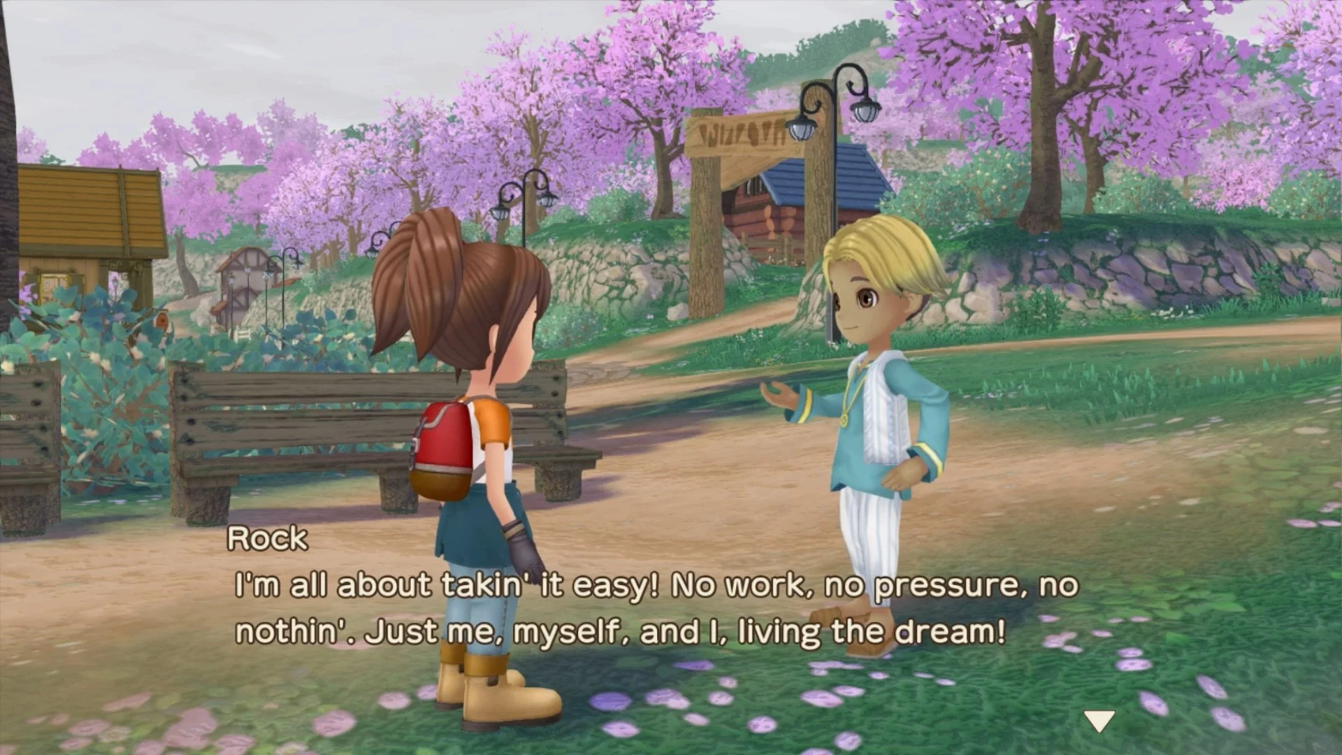 Rock from the Story of Seasons A Wonderful Life