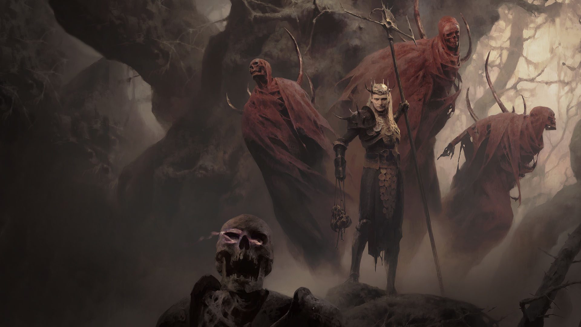 The Necromancer looks so spooky and cool.